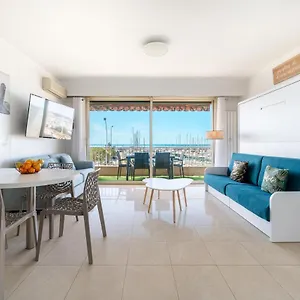 Appartement La Grande Palmeraie - Spacieux Avec Vue Mer, Terrasse, Port De Garavan, Menton